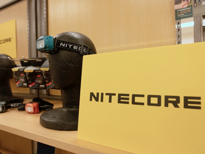2026春夏アウトドア合同展示受注会
ナイトコア　nitecore