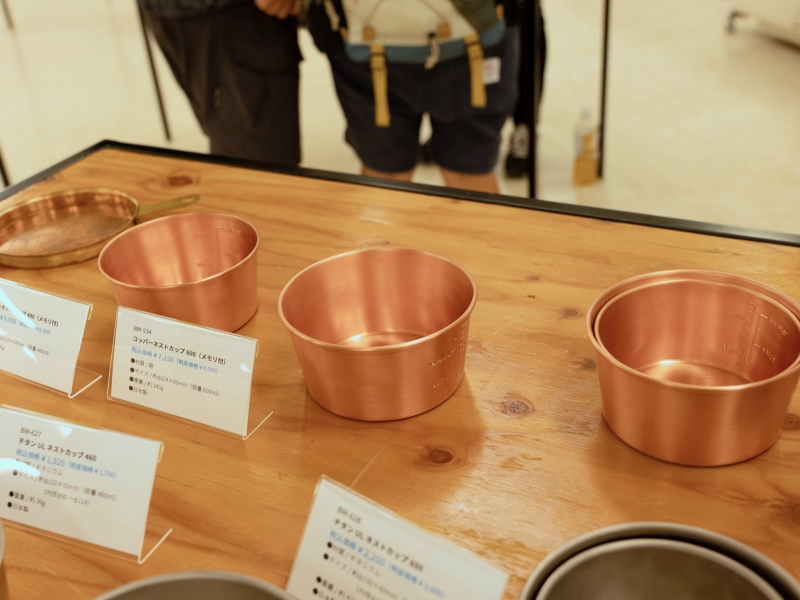 2026春夏アウトドア合同展示受注会
ベルモント　「コッパーネストカップ」銅シェラカップ