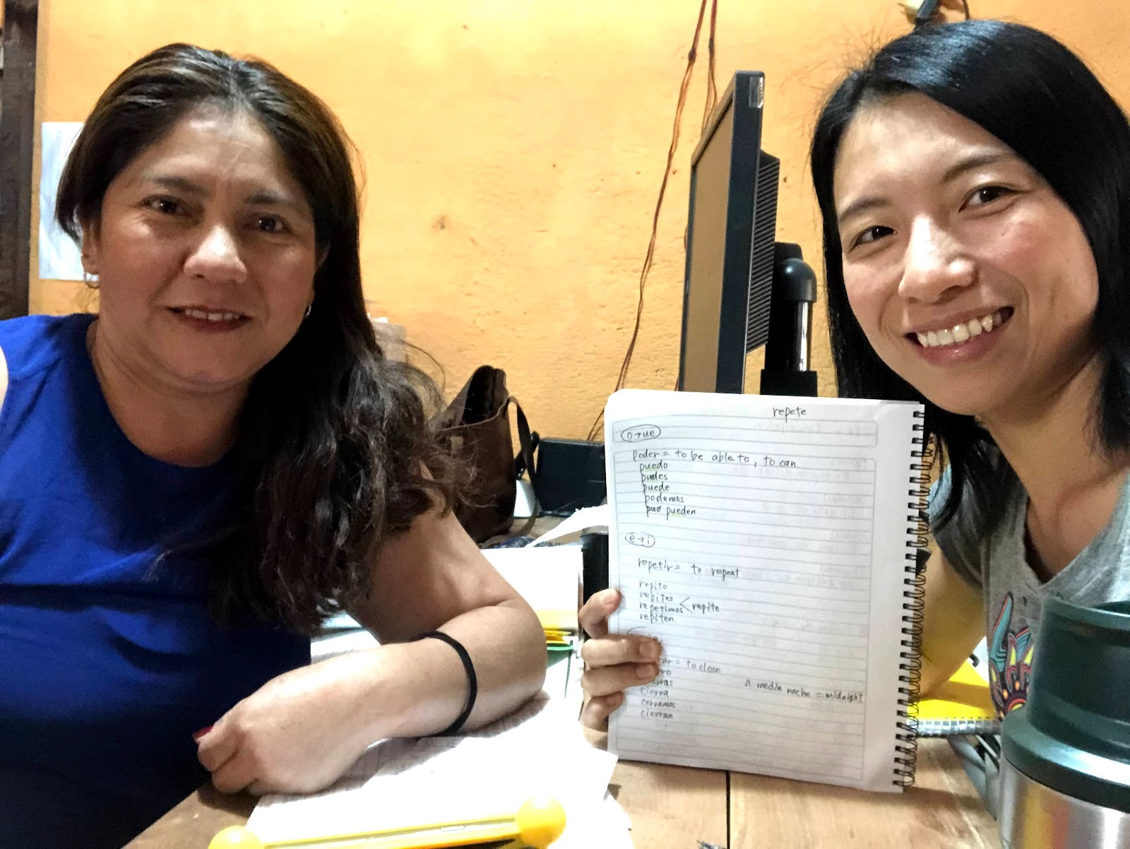 ※ 妻のスペイン語上達は旅の大きな助けとなった
